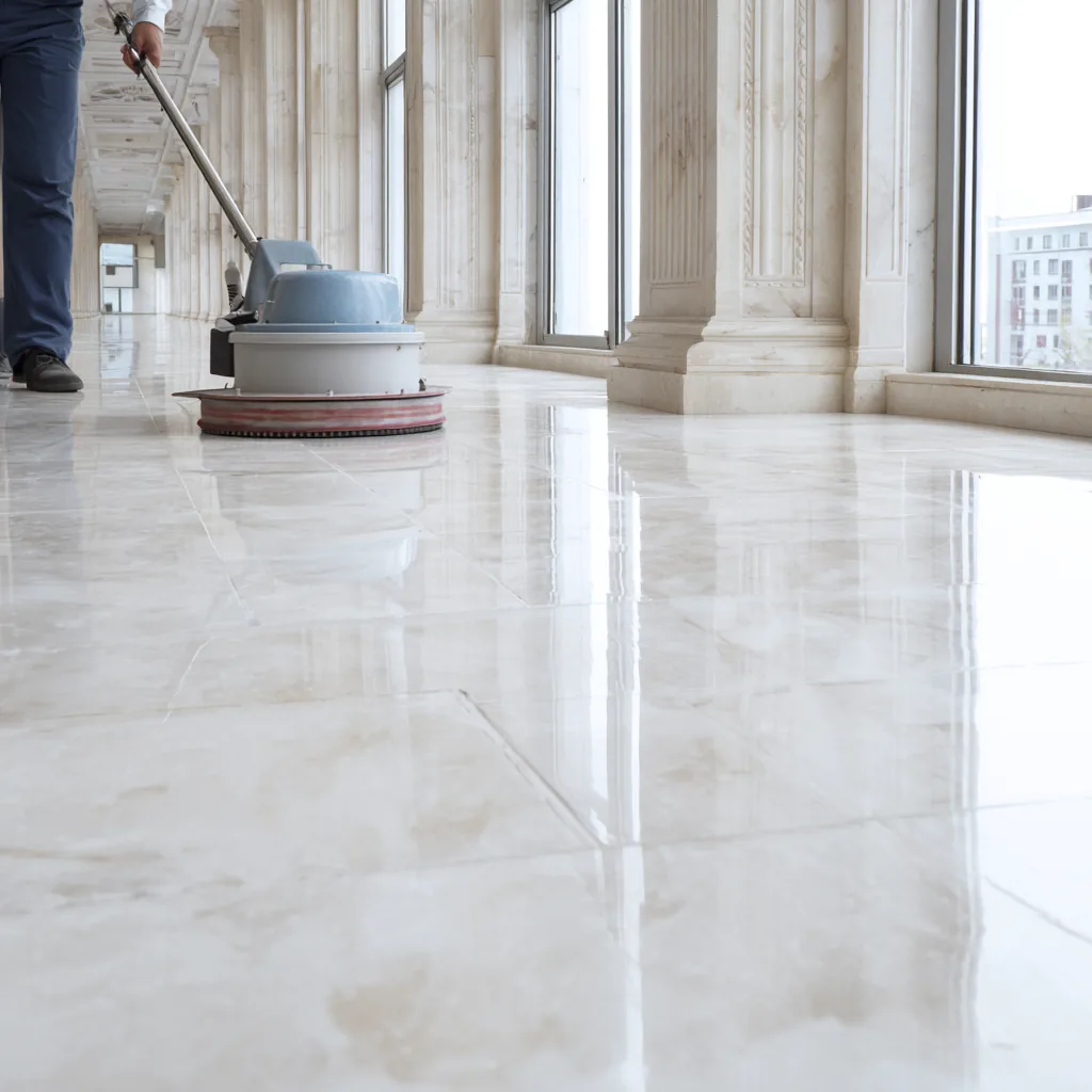Stone polishing